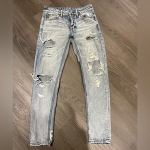 American eagle high rise jeans!